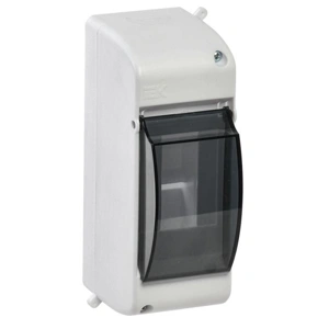 Бокс ОП КМПн 2/2 на 2 мод. прозр. крышка IP30 ИЭК