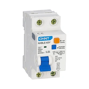 АВДТ NXBLE-63Y 1P+1N 10А CHINT