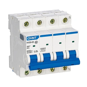 Авт. выкл. NXB-63 4Р 16А 6кА CHINT