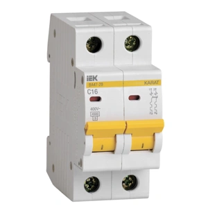 Авт. выкл. ВА 47-29 2р 16А 4,5кА х-ка D CHINT