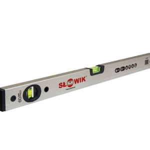 Уровень 800 мм 2 глаз. брусковый, серебро PN03 SLOWIK (быт.) (600 гр/м