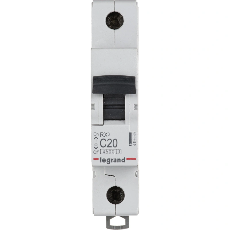 Авт.выкл.Legrand RX3 1P C20A 4,5кА