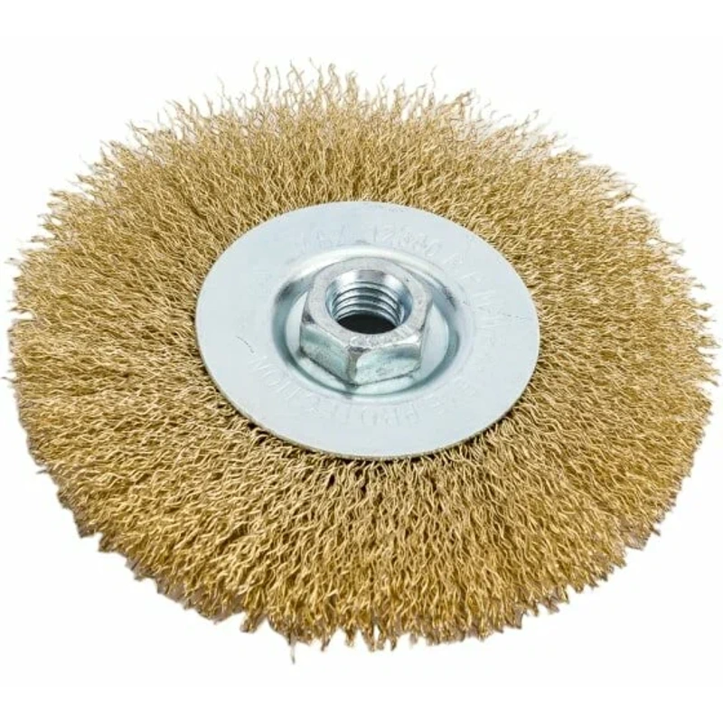 Щетка дисковая гофр.125мм х22мм GEPARD