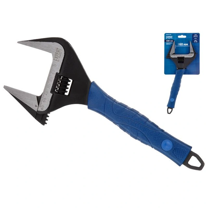 Ключ разводной 300мм EXPERT STARTUL (SE4218-30) (тонкие губки, раскрыт