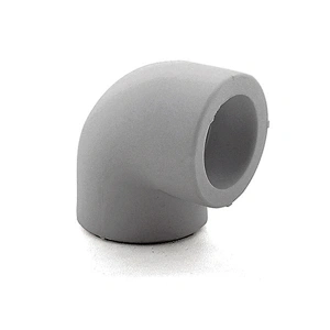 Колено ПП 20х90 серый РосТурПласт