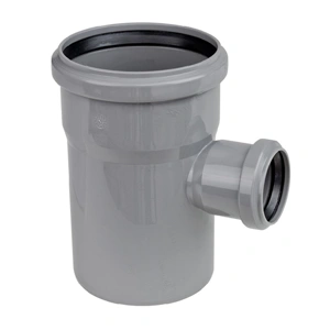 Тройник для внутренней канализации 110/50х87 РосТурПласт