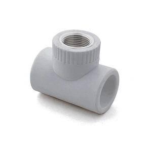 Тройник ПП комбинированная с ВР 25х1/2 серый РосТурПласт