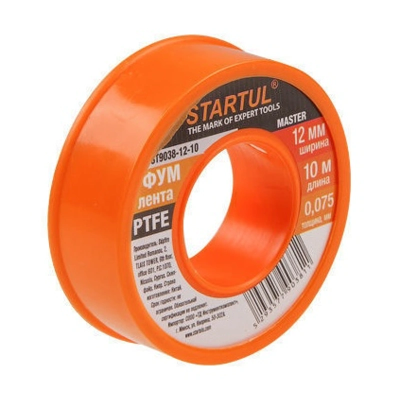 Фум-лента PTFE 12ммх10м Startul master
