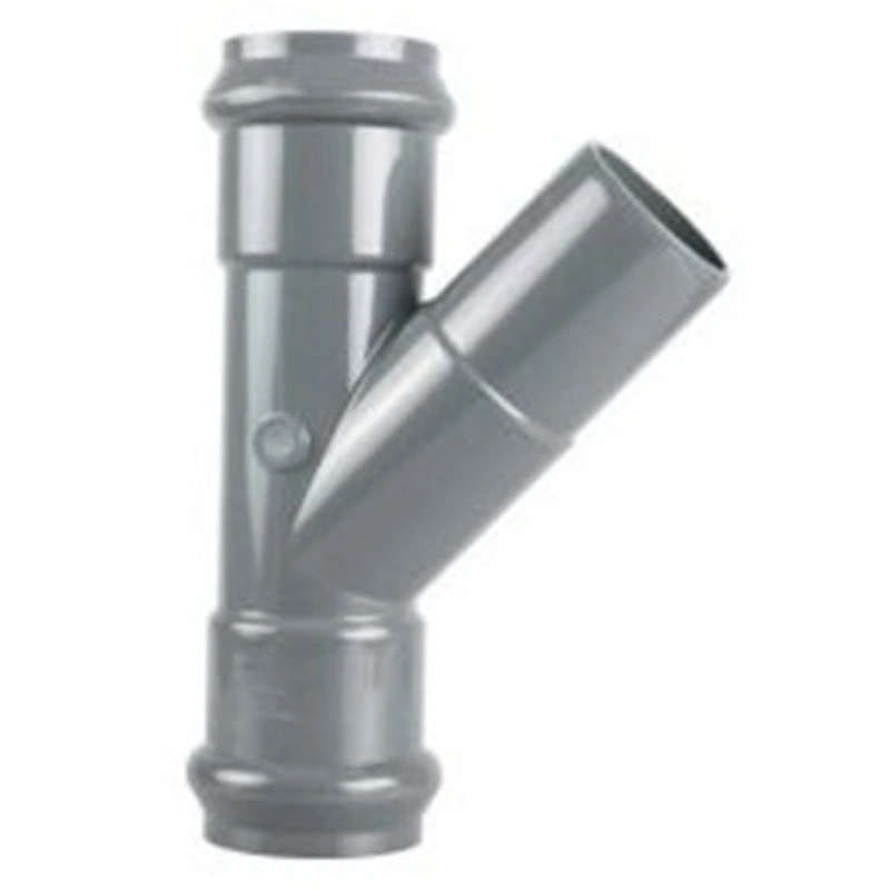 Тройник раструб НПВХ сер. нап. с манж Ру 1,0 МПа Жн 110/110х90