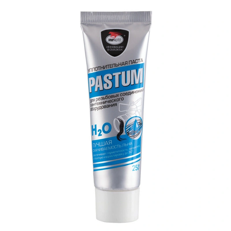 Паста для уплотнения резьбовых соединений "Pastum H20"250гр